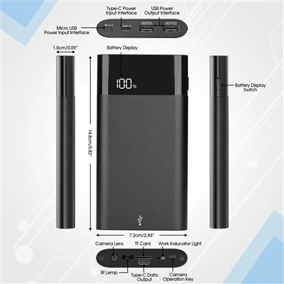 1080P Power Bank Hidden Camera 1080P Power Bank Hidden Camera